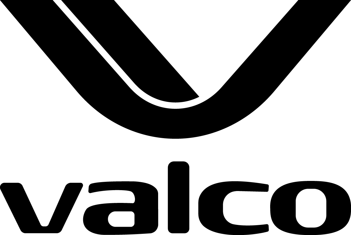 Valcon uusi logo