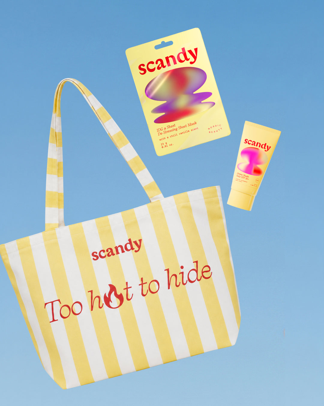 Scandy Scandy | Scandy Too Hot To Hide Tote Bag
